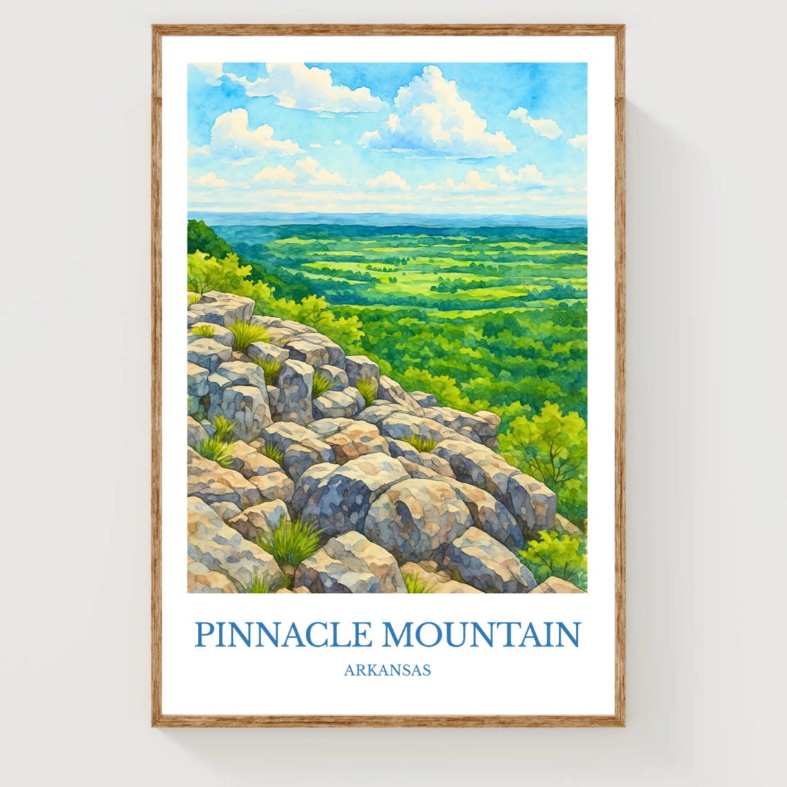 Pinnacle Mountain Poster