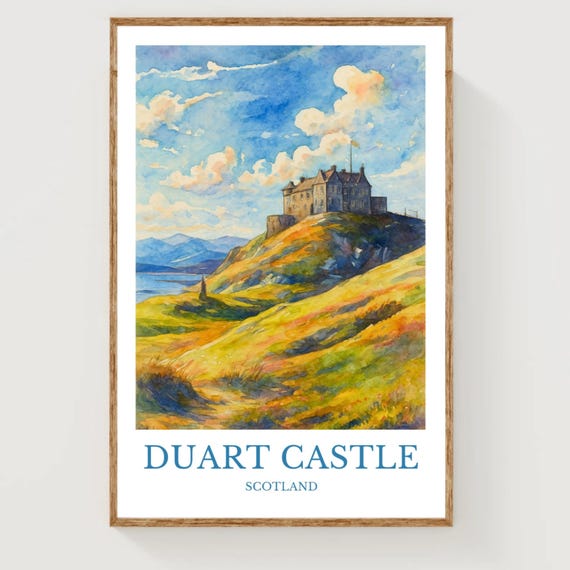 Duart Castle Poster