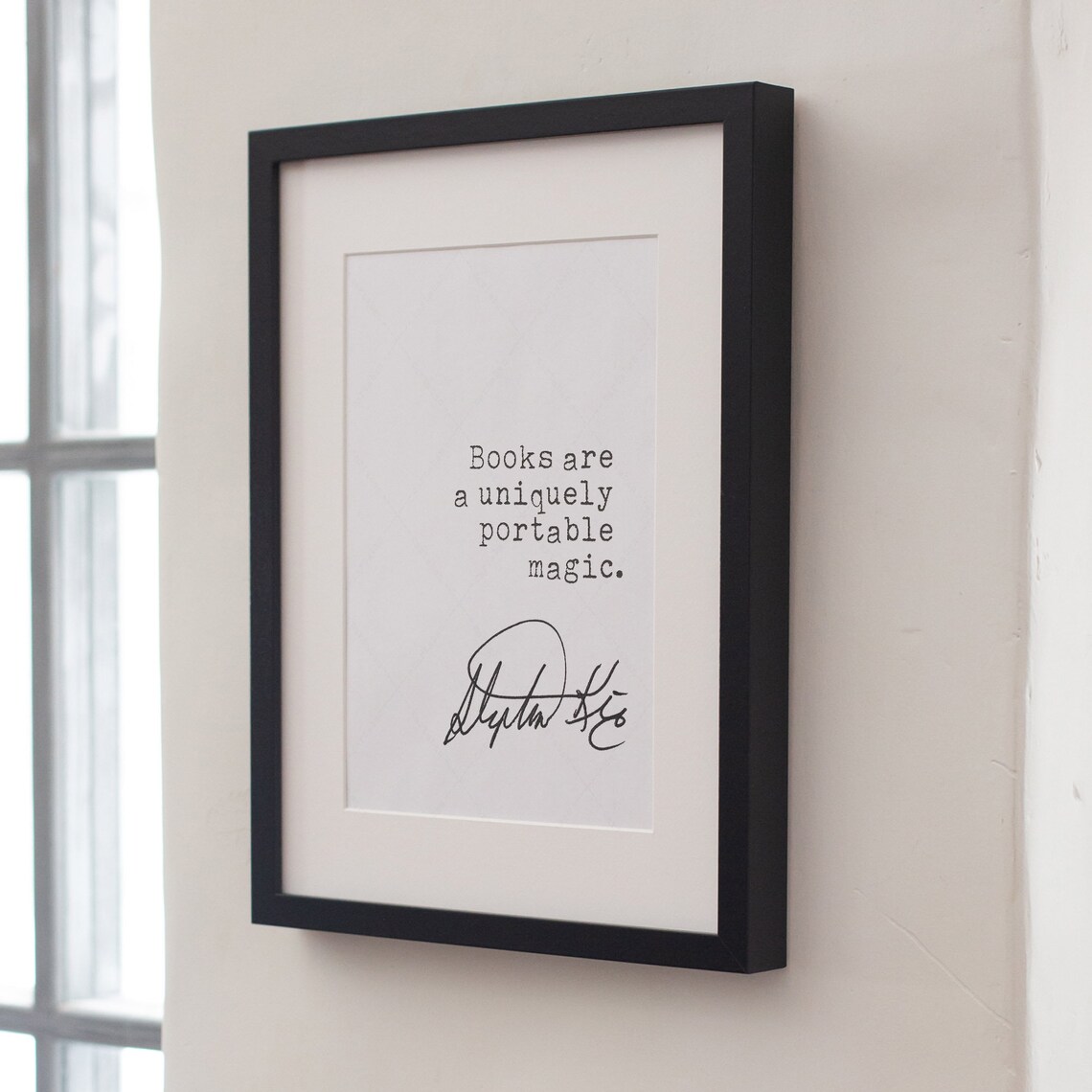 Stephen King Quote for Book Lovers, Art Print - Image 2