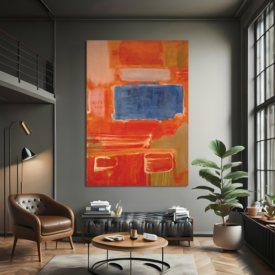 Mark Rokhto Inspired Abstract Modern Wall Decor - Image 3