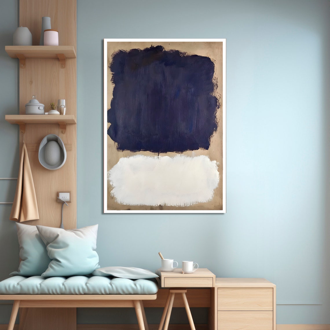 Mark Rothko Style Abstract Art Print - Image 4