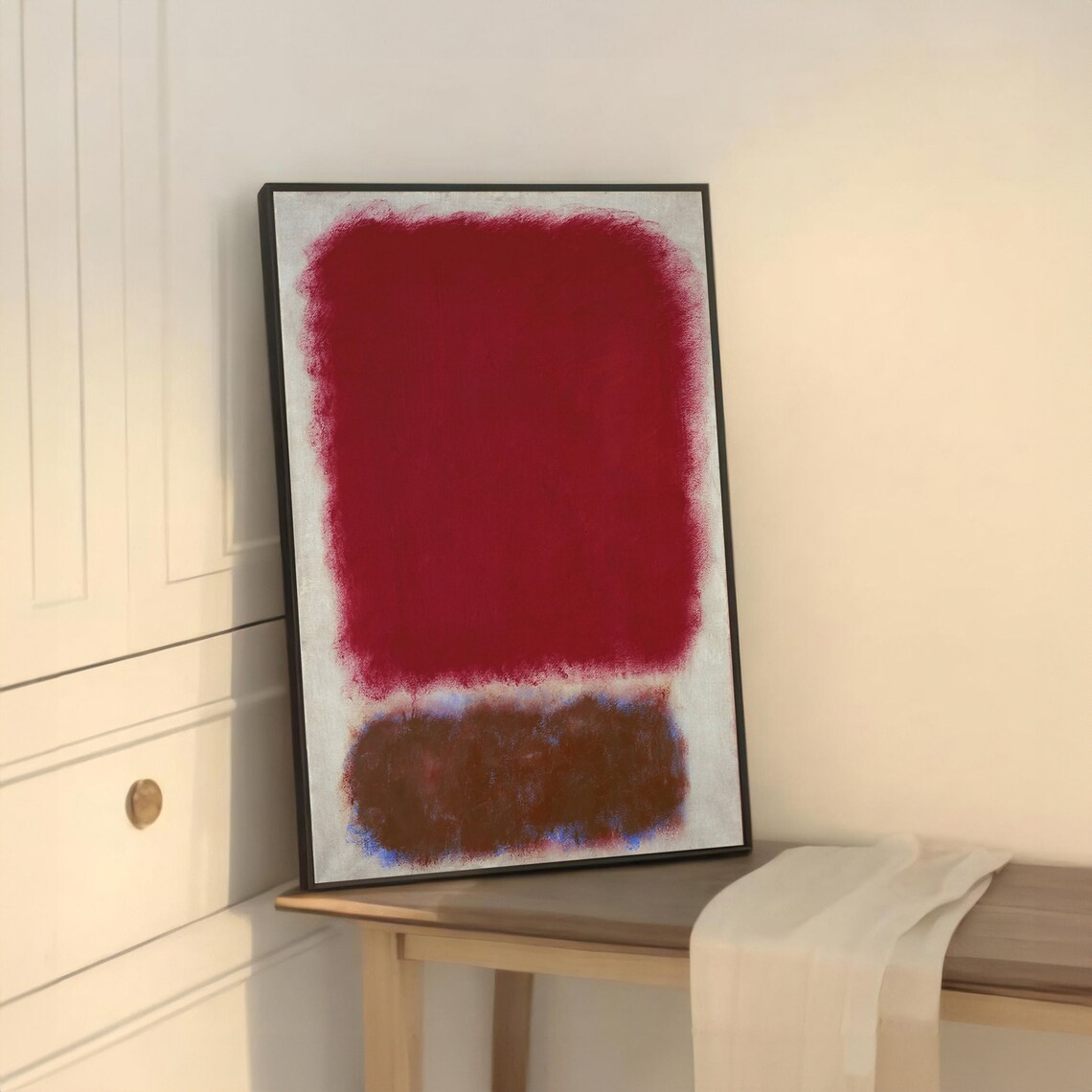 Mark Rothko Style Abstract Art Print, Modern Decor - Image 5
