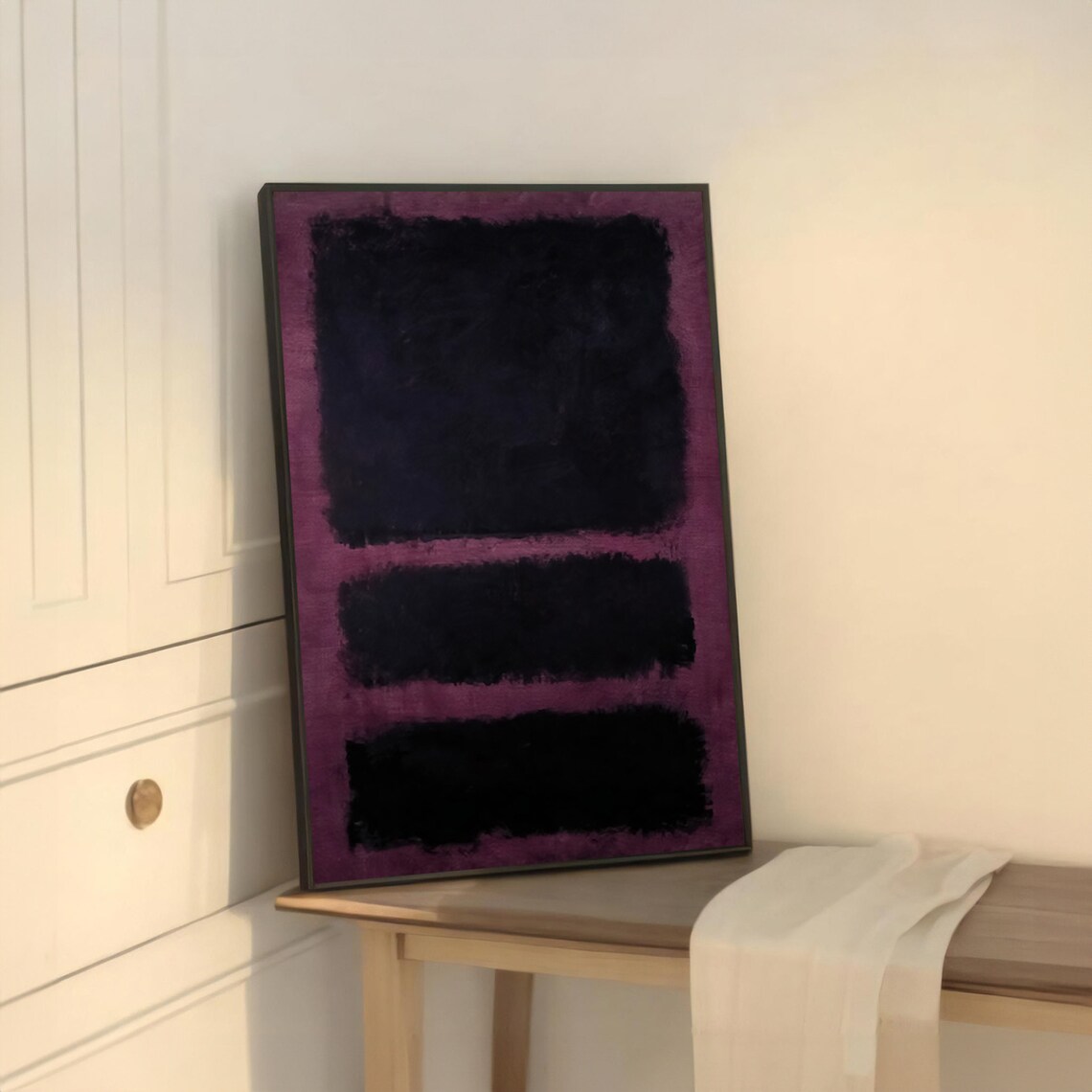 Mark Rothko Style Abstract Art Print, Modern Decor - Image 5