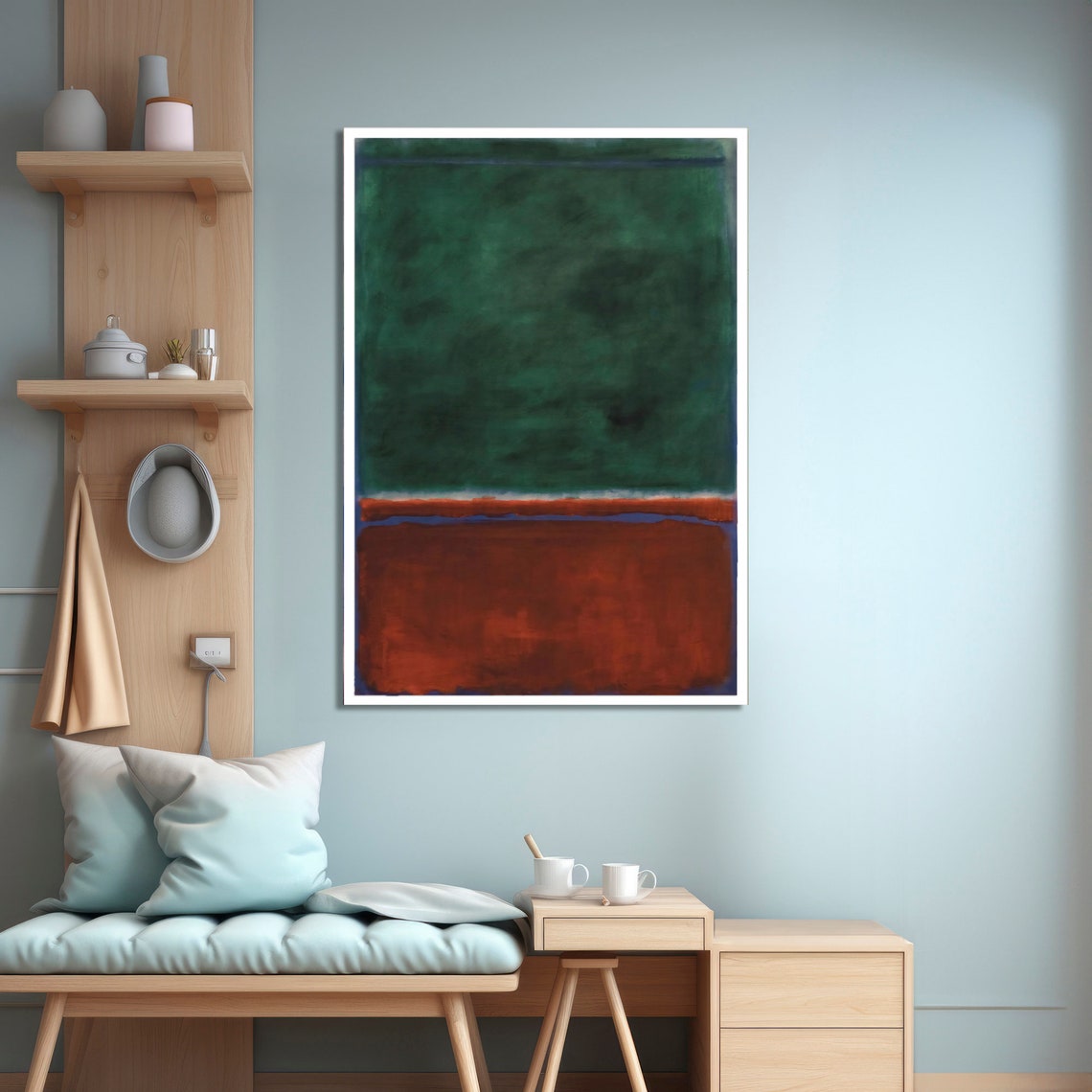 Mark Rothko Style Abstract Art Print - Image 4