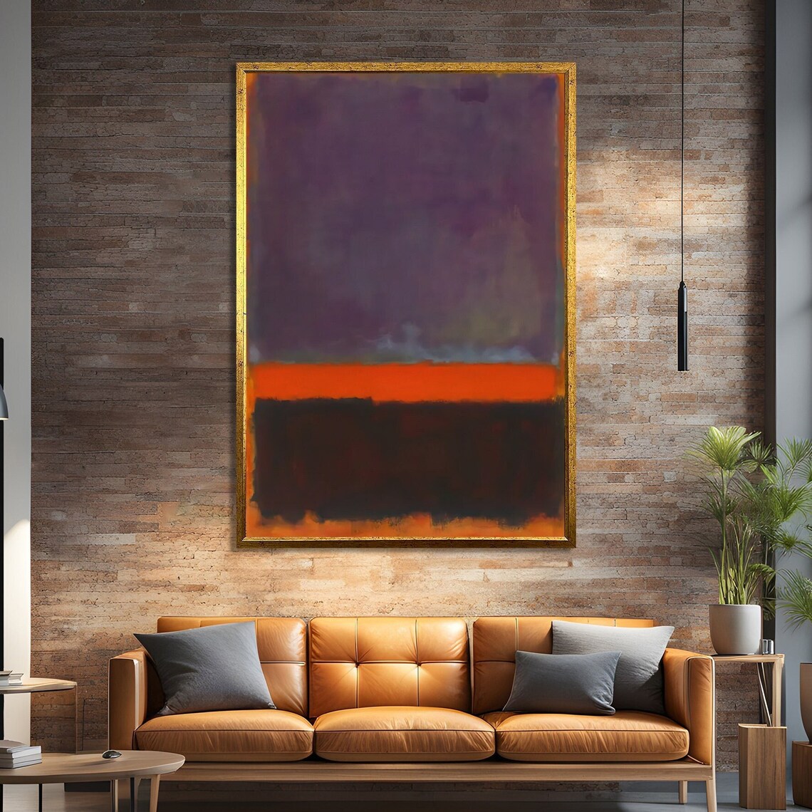 Mark Rokhto Inspired Abstract Art, Modern Decor