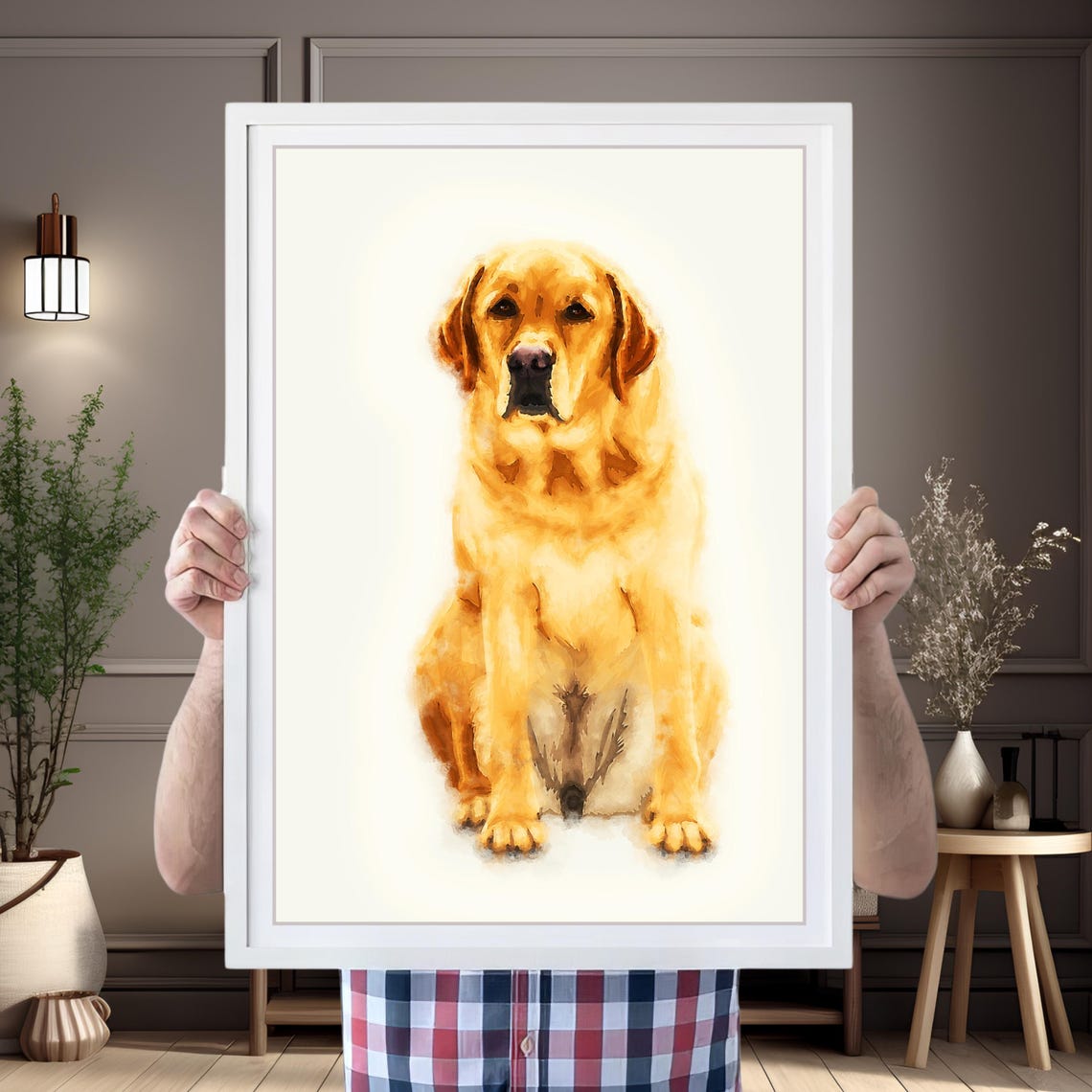 Original Portrait Dog Original Dog Painting Hand Painted Dog Hand Drawn Dog Watercolor Dog Portrait Custom Dog Drawing Pet Painting