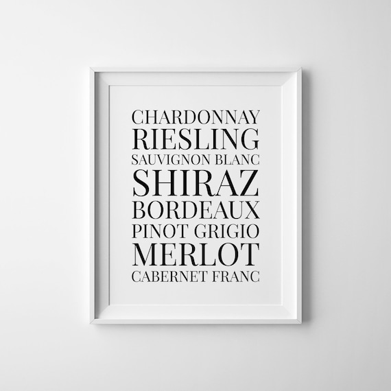 Wine Bar Art Print, Wine Lover Gift