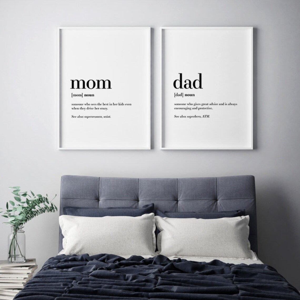 Dad Definition Funny Father’s Day Art Print - Image 2