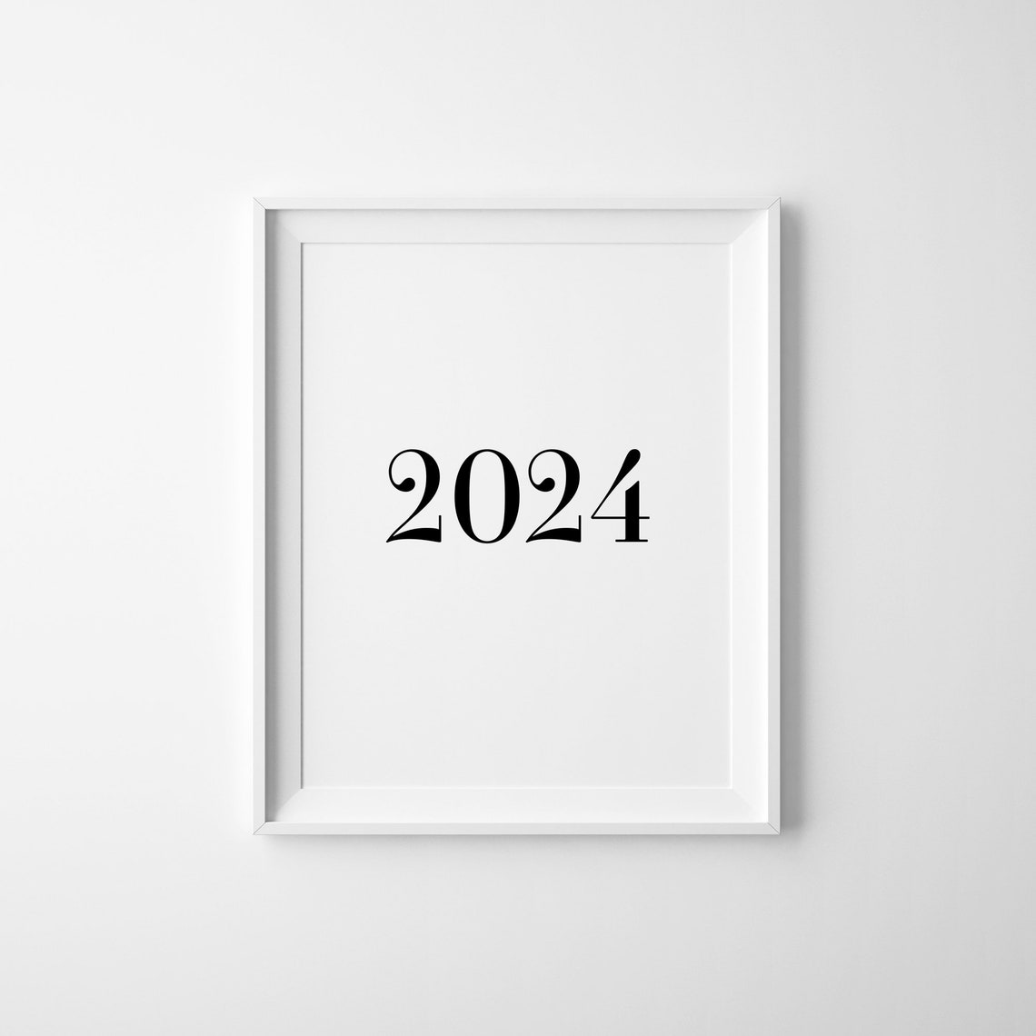 November Monthly Calendar Large Number Minimalist Modern Style Poster - Image 2