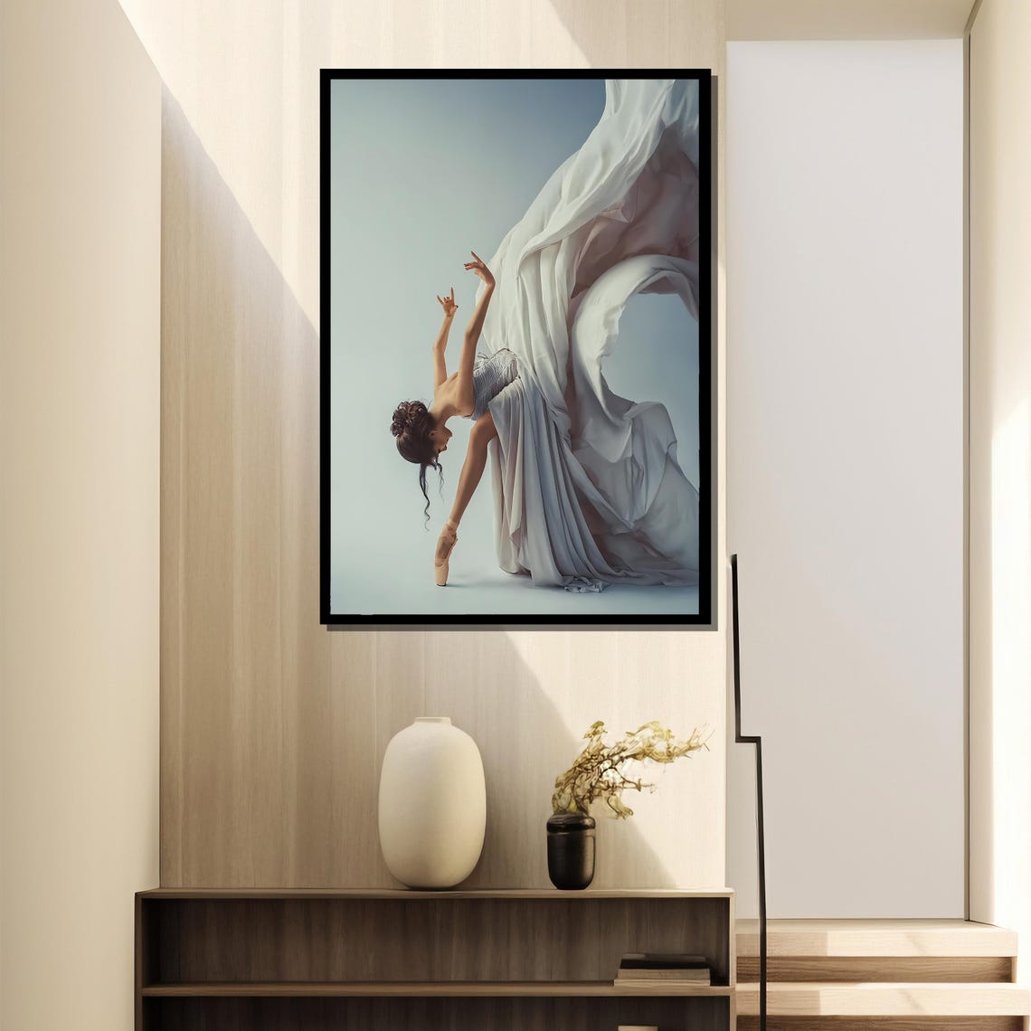 Elegant Ballerina Painting Graceful Dance Art Gift For Ballet Lovers And Home Wall Decor - Image 4