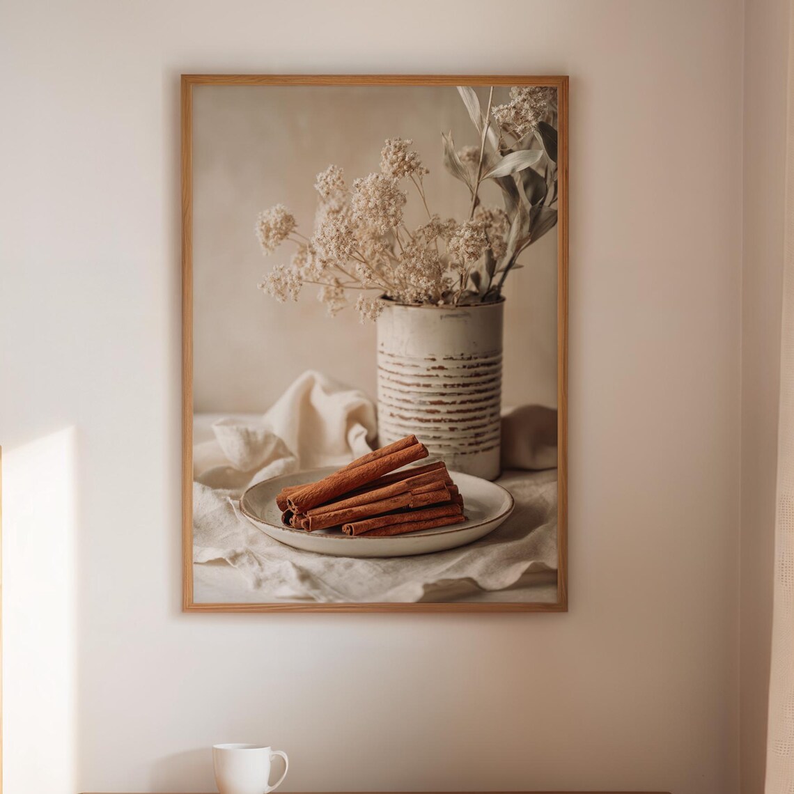 Rustic Still Life Poster Print, Farmhouse Kitchen Decor