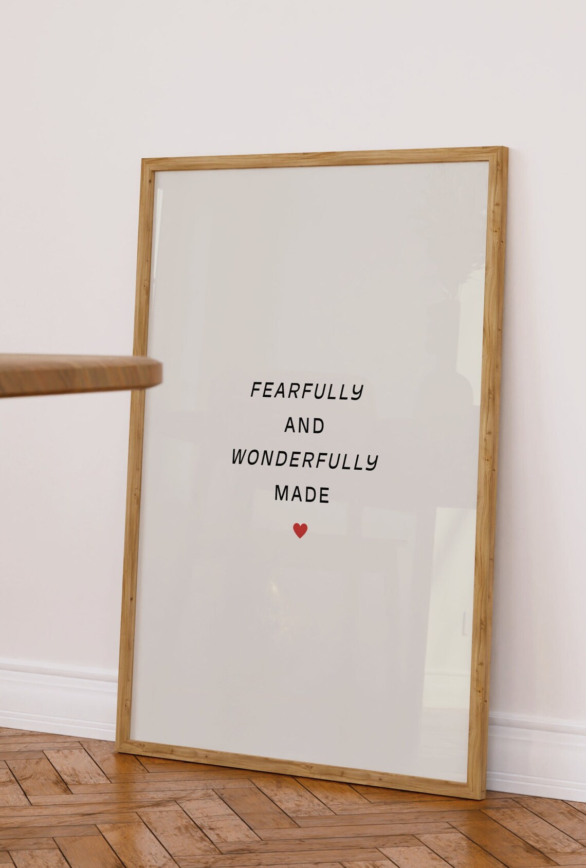 Fearfully And Wonderfully Made Scripture Art Print - Image 4