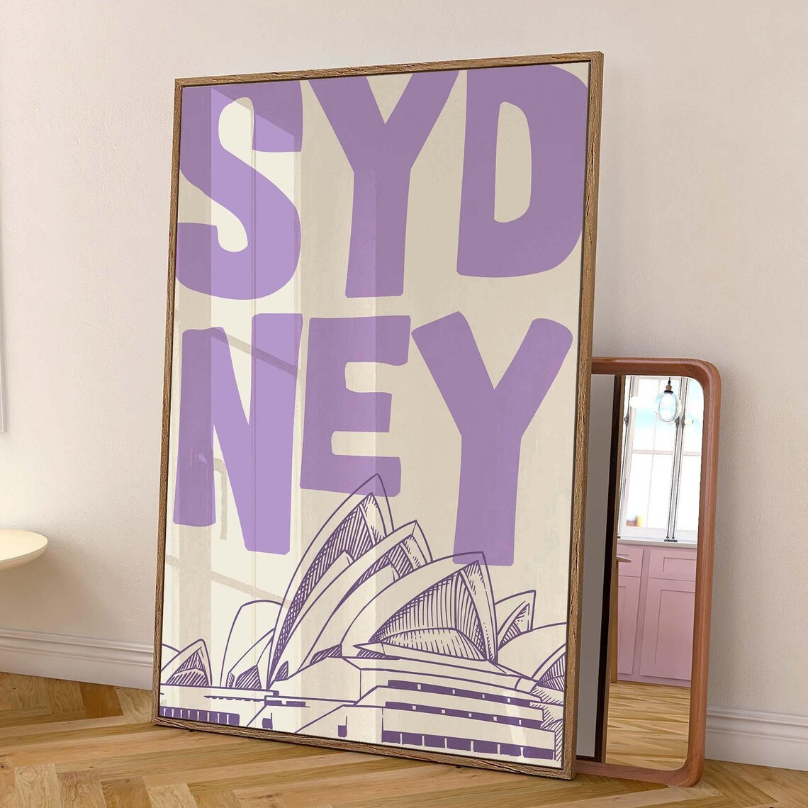 Sydney Opera House Trendy Home Wall Art Print