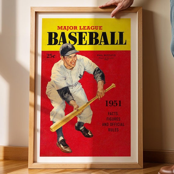 Retro Baseball Print Old Time Baseball Art Poster Sports Wall Art Home Sports Decor Vintage Baseball Gift For Baseball Lover