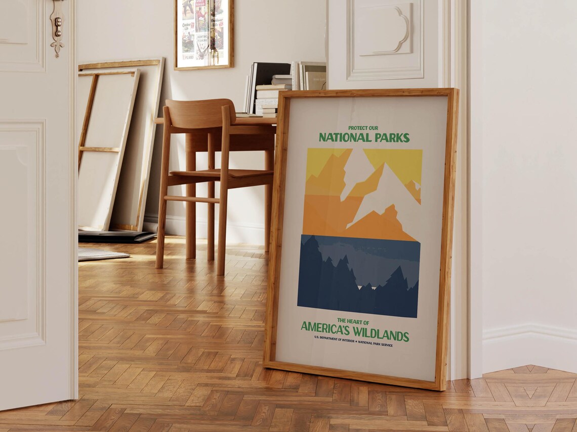 Protect Our National Parks Heart Of Americas Wildlands Poster