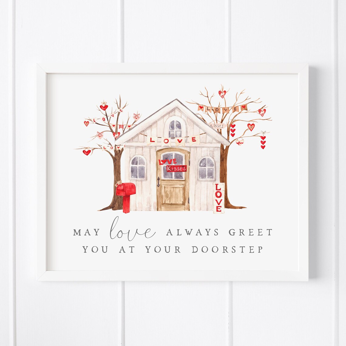 Valentine's Day Love Quote, Farmhouse Art Print - Image 5