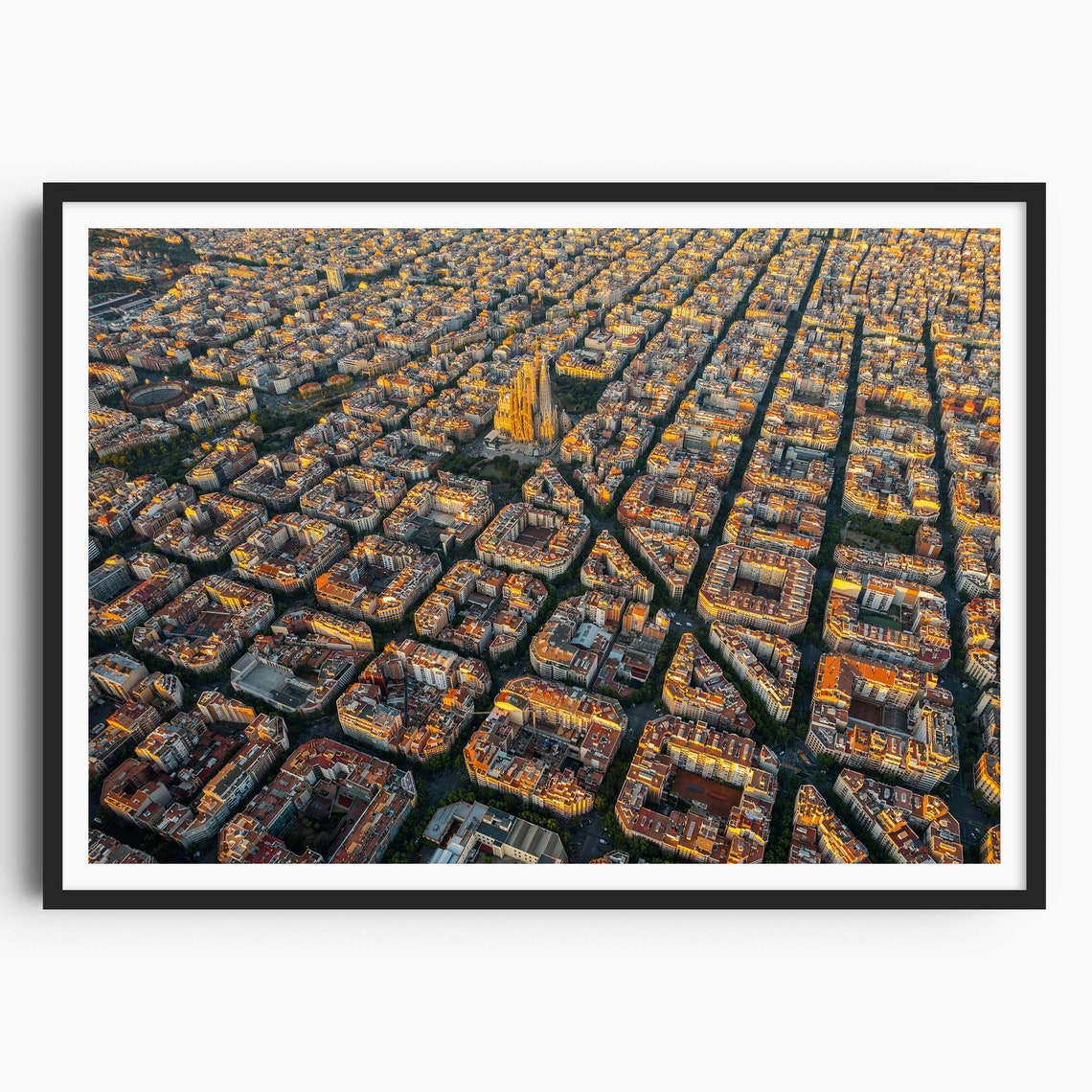 Barcelona Travel Print Sagrada Familia Travel Gift Barcelona Poster Europe Print Spain Art Print Travel Art Print Housewarming Gift