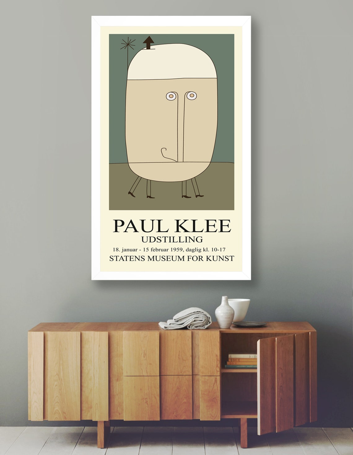 Paul Klee Museum Exhibition Poster 1959 - Image 2