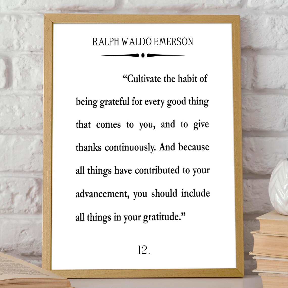 Gratitude Quote, Motivational Poster