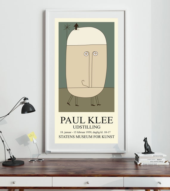 Paul Klee Museum Exhibition Poster 1959