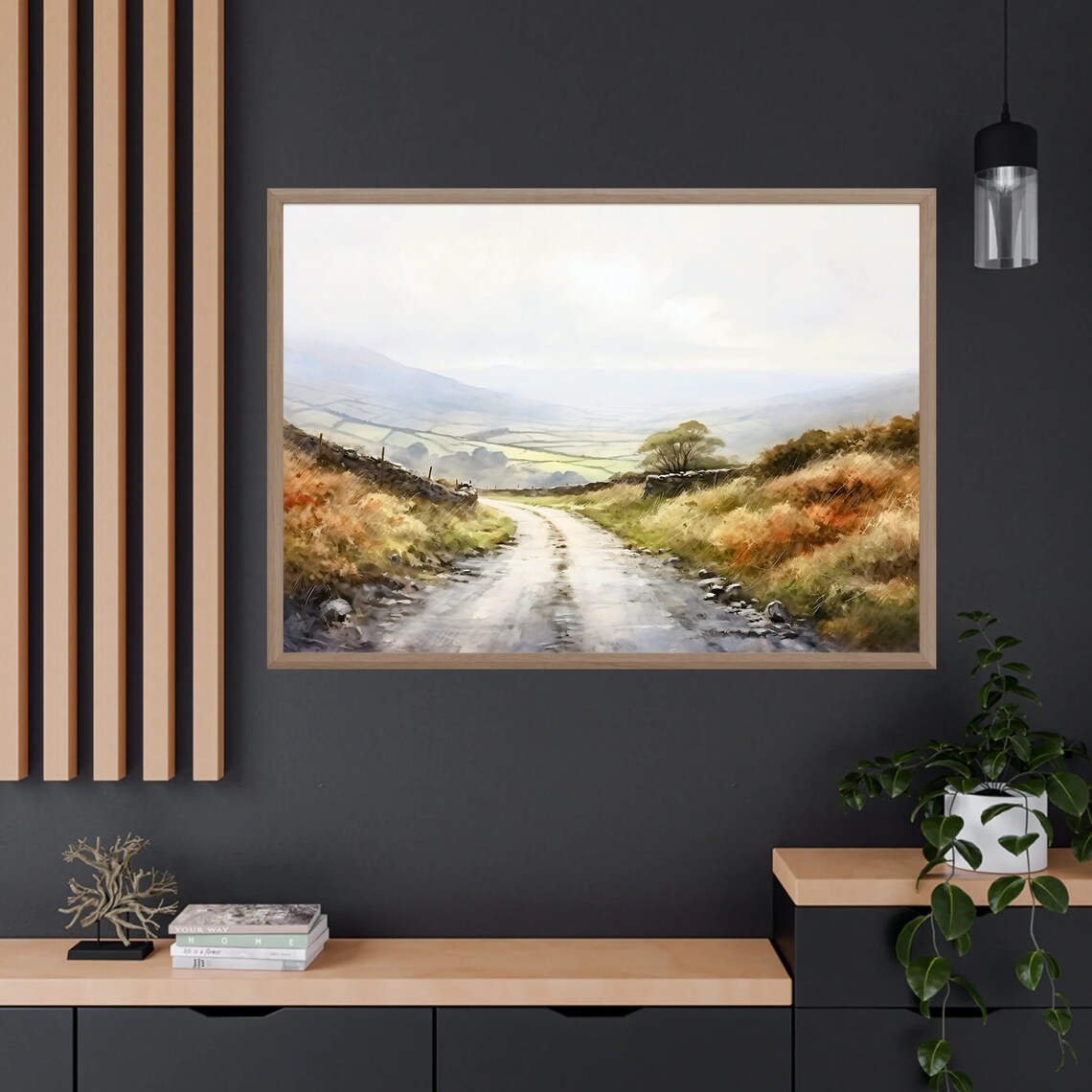 Ring Of Kerry Watercolor Print, Ireland Landscape - Image 4