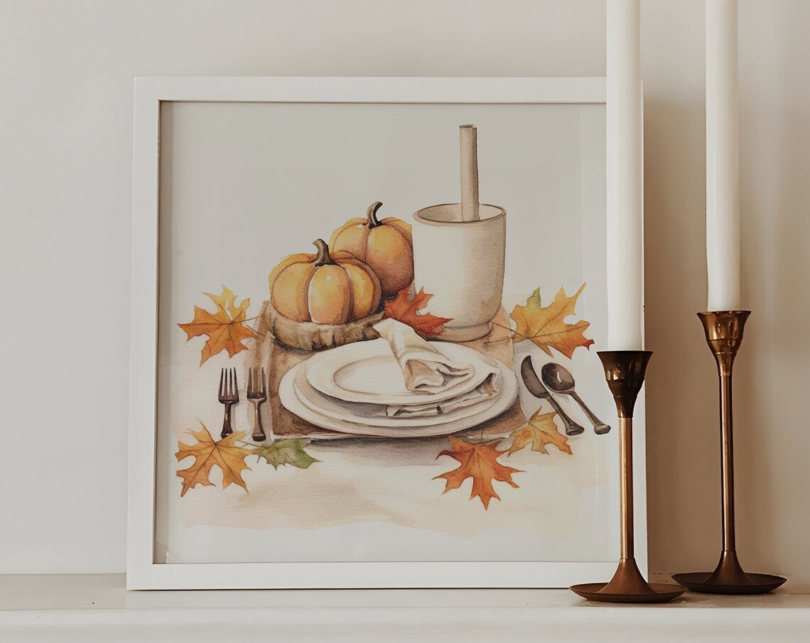Thanksgiving Prints, Cozy Fall Decor - Image 4