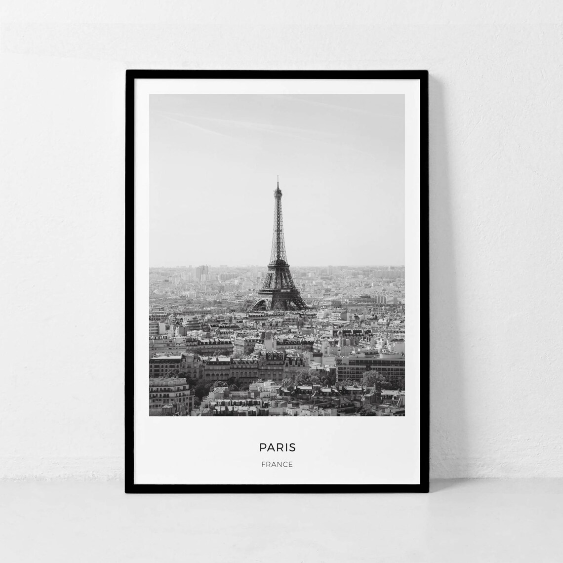 Eiffel Tower Paris Travel Poster, French Decor