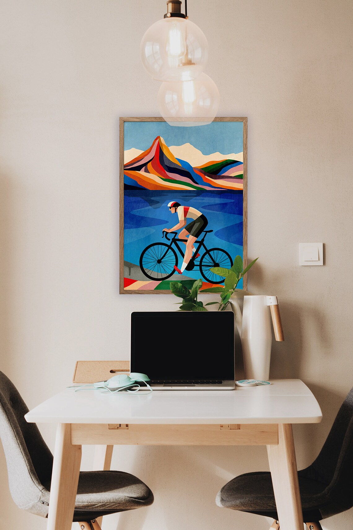 Cycling Print for Living Room or Office Decor - Image 4