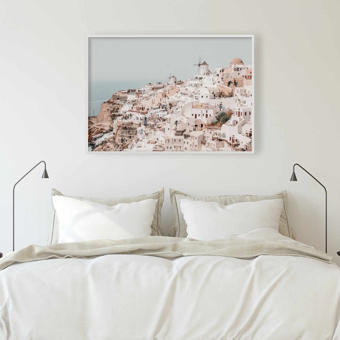Oia Santorini Travel Poster, Coastal Greece Decor - Image 3