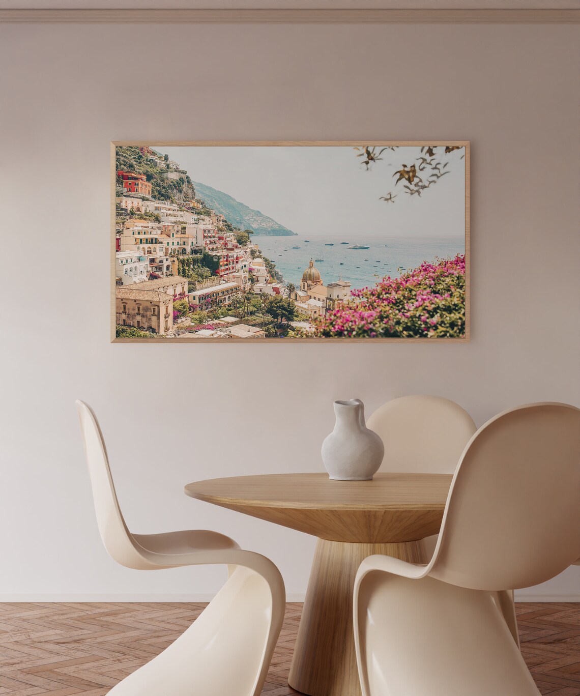 Positano Amalfi Coast Travel Poster, Summer Italy - Image 2