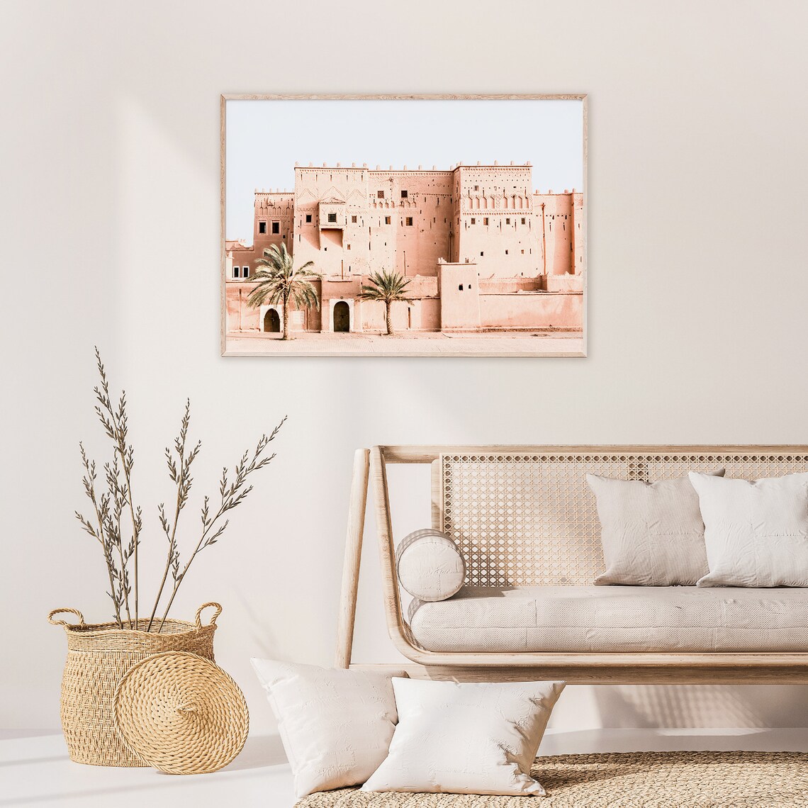 Desert Architecture Moroccan Print, Marrakech Art Print - Image 2