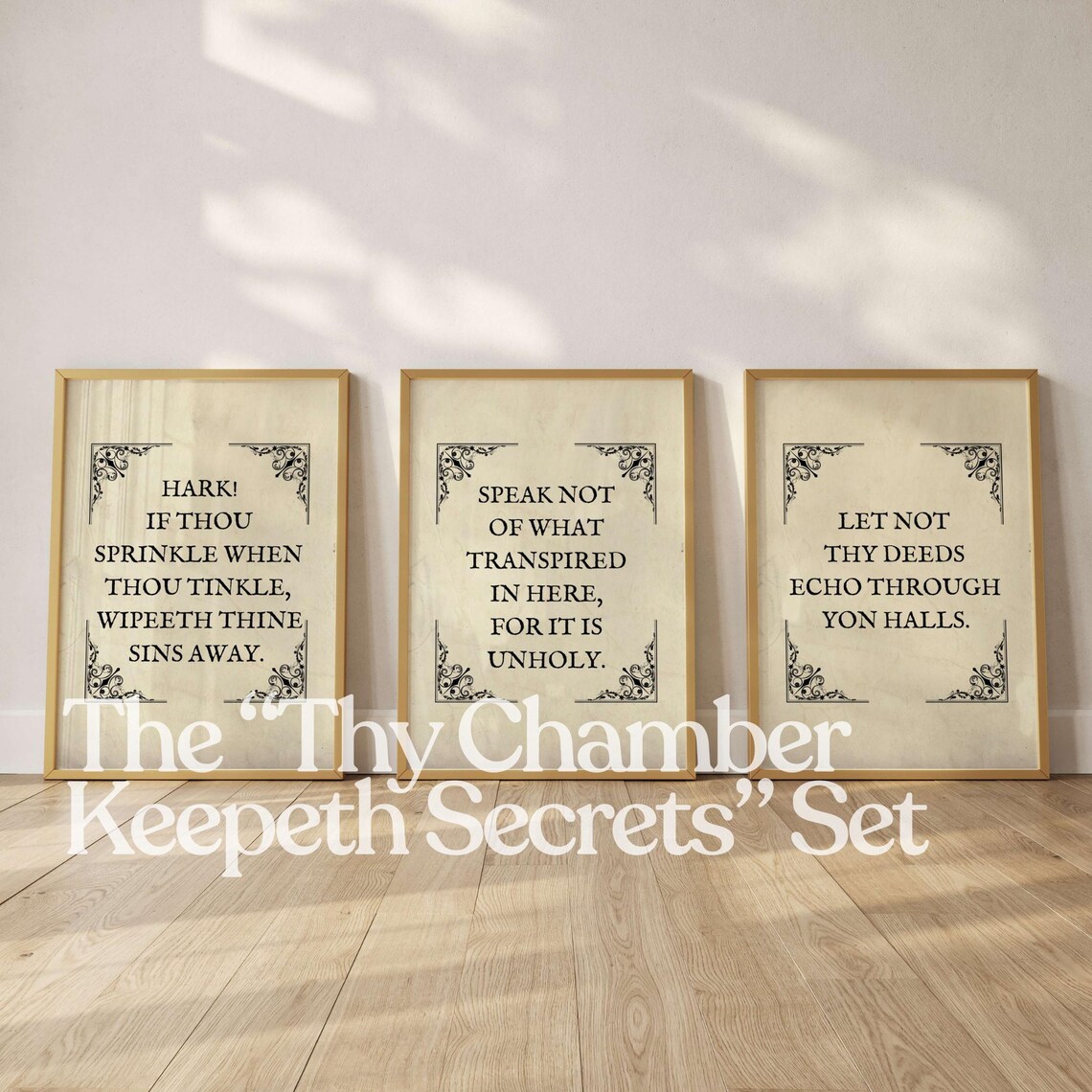 Funny Bathroom Toilet Humor Decor Gift, Art Print
