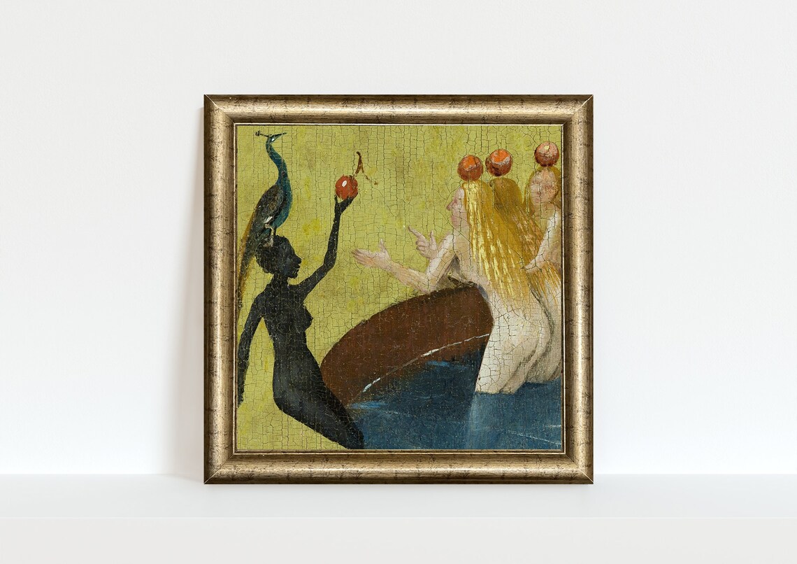 Hieronymus Bosch Garden Of Earthly Delights Detail Fine Art Poster