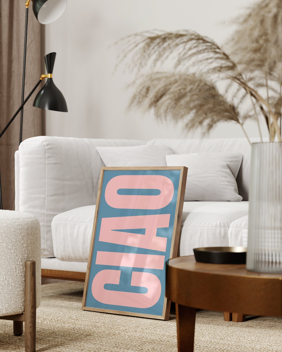 Ciao Poster, Italian Modern Decor Retro Print - Image 3