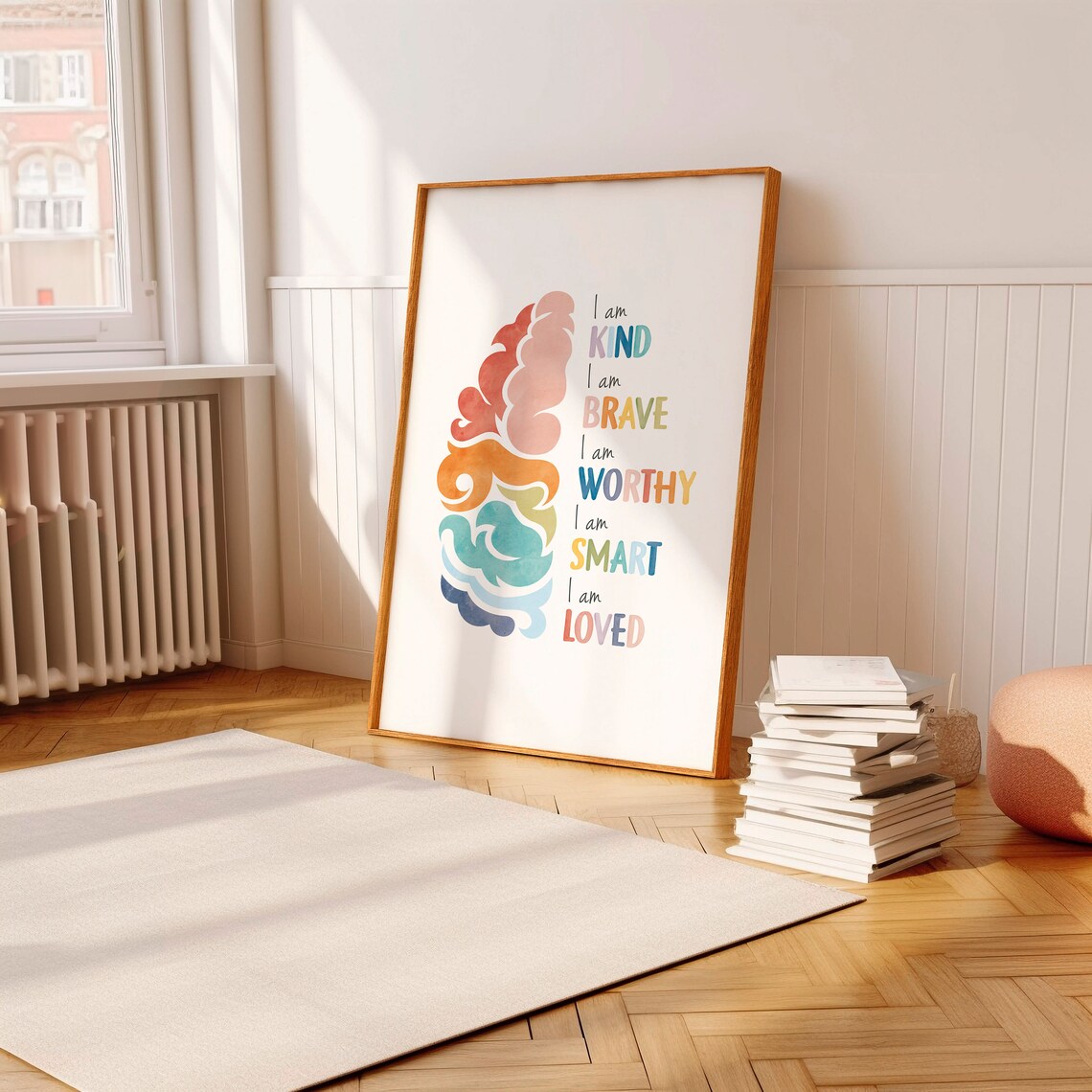 Daily Affirmations Therapy Office Decor Art Print - Image 8