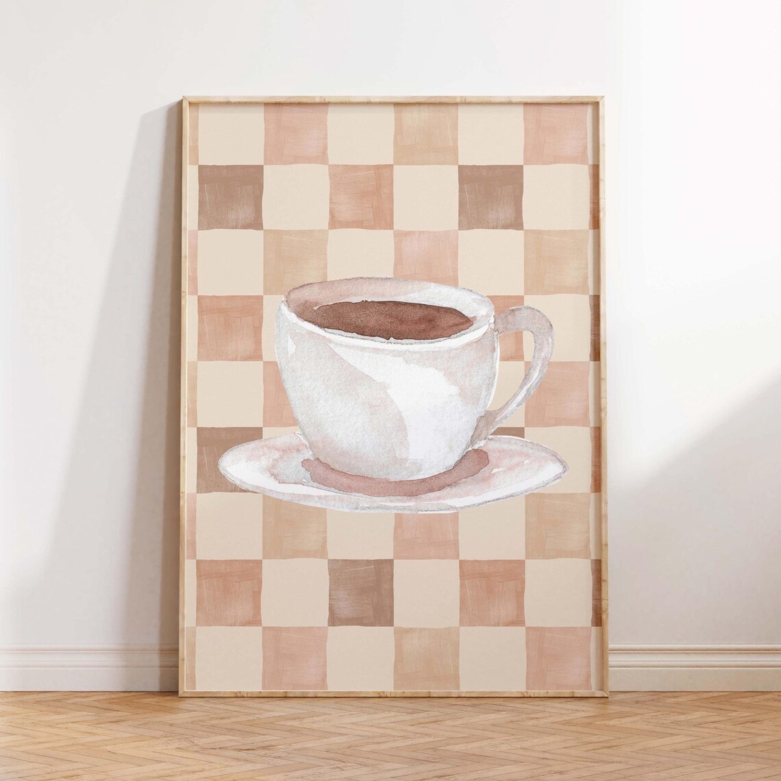 Coffee With Grandma Vintage Coffee Poster, Nook Decor