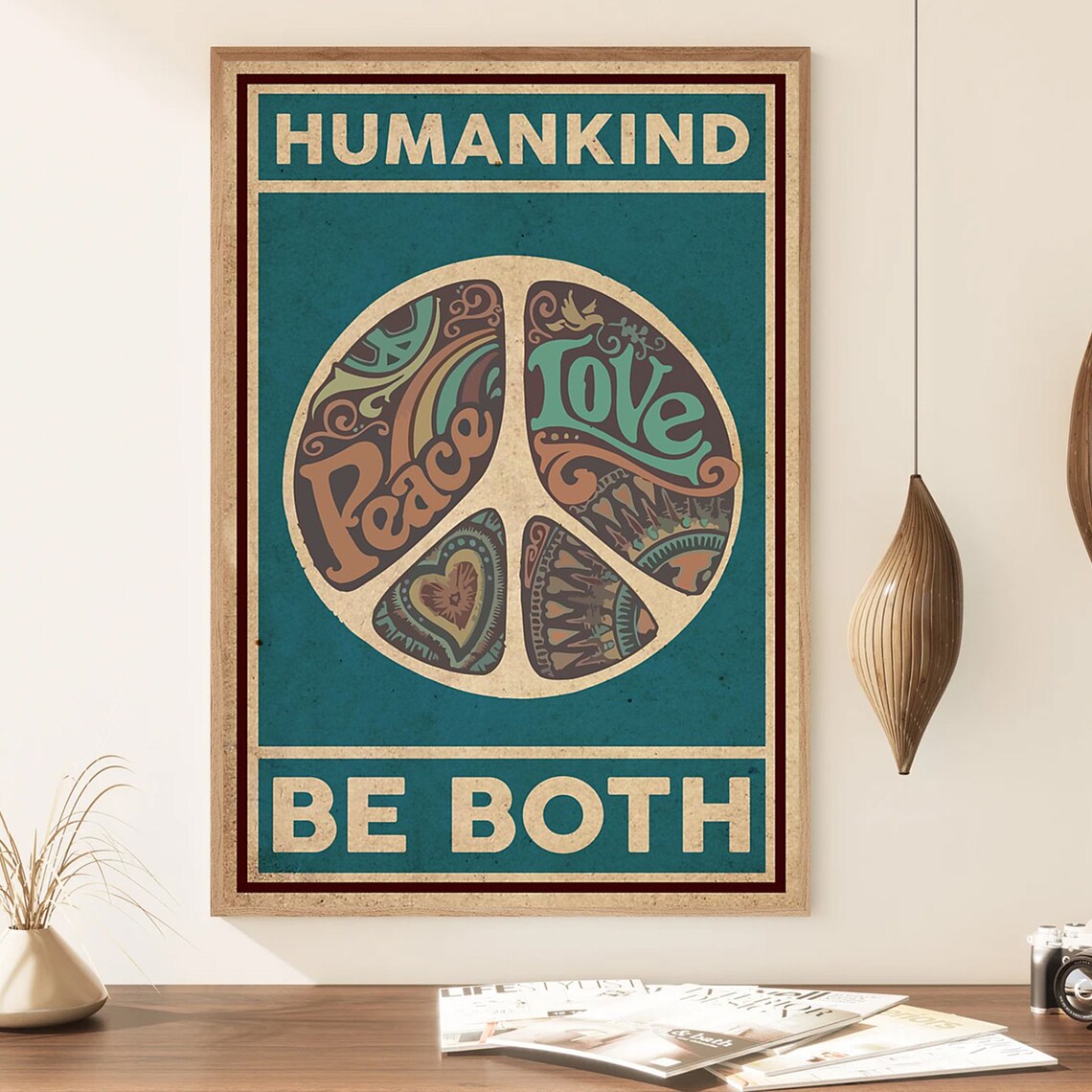 Humankind Be Both, Kids Nursery Decor Quote - Image 2