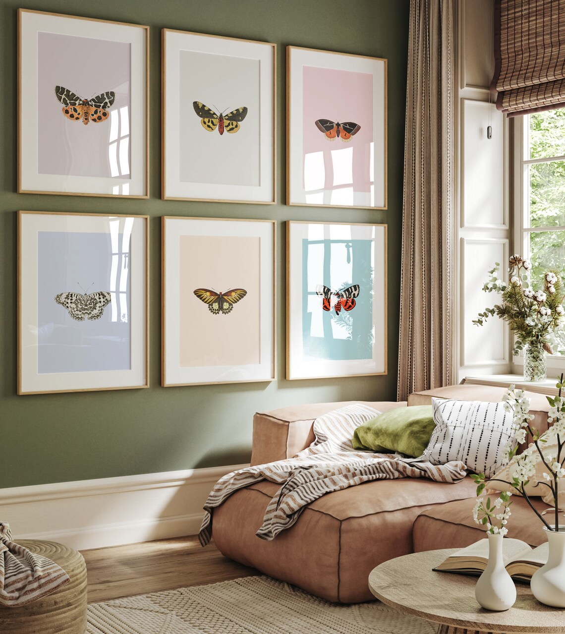 Butterfly Wall Art Set, Modern Nursery Art Print - Image 3