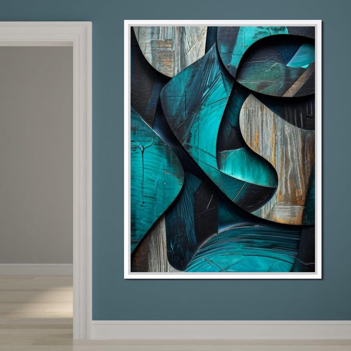Colorful Modern Abstract 037 - Image 4