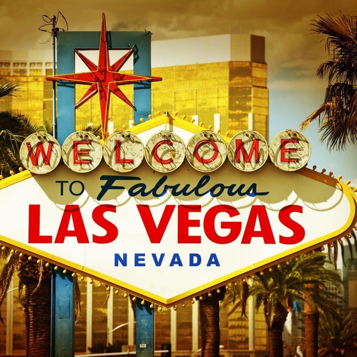 Welcome To Fabulous Las Vegas Sign, Travel Poster - Image 2