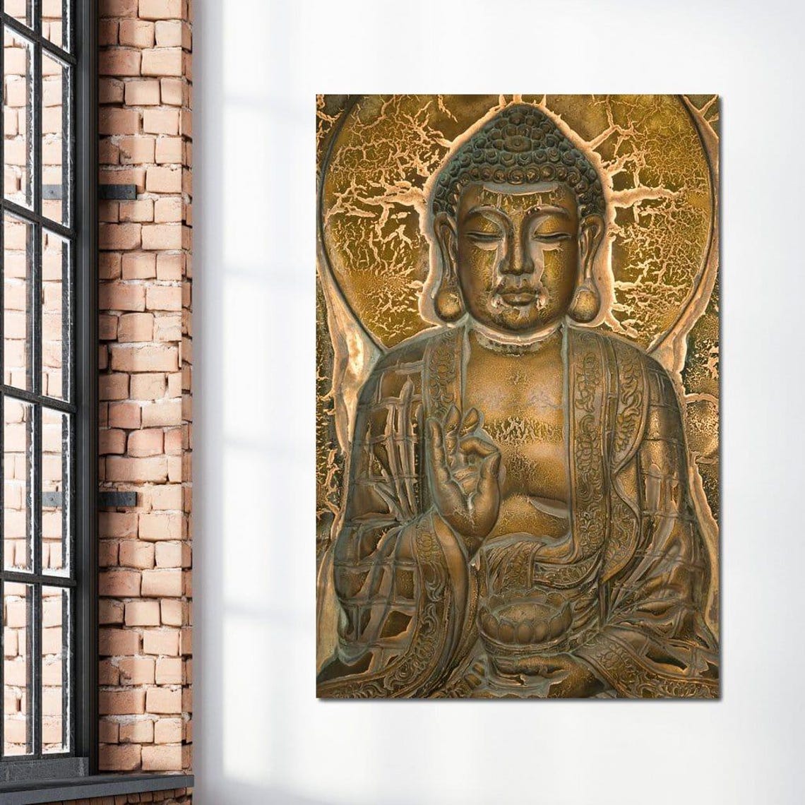Buddhist Mural - Zen Wall Art Print - Image 2