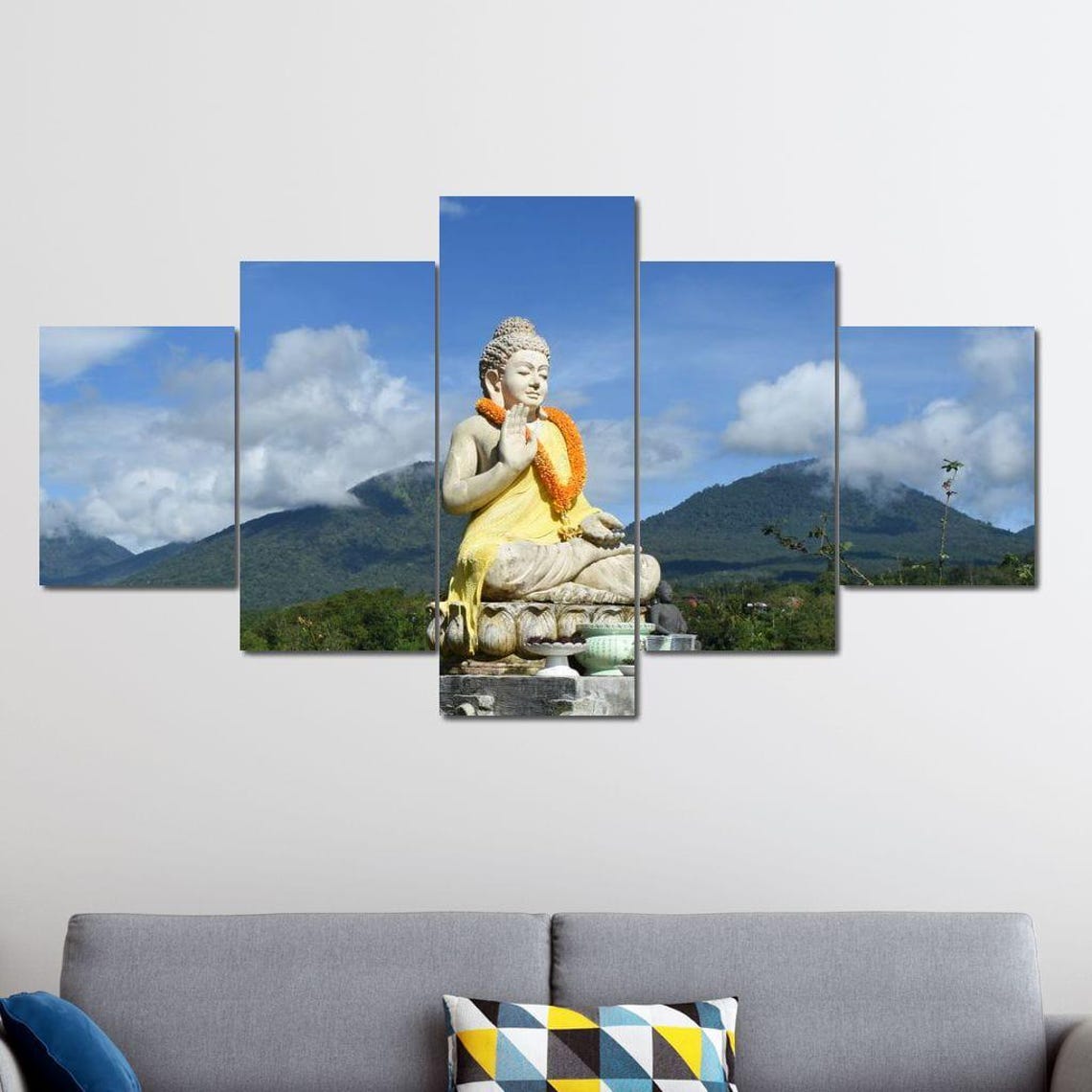 Buddha Landscape, Zen Wall Art Print - Image 3