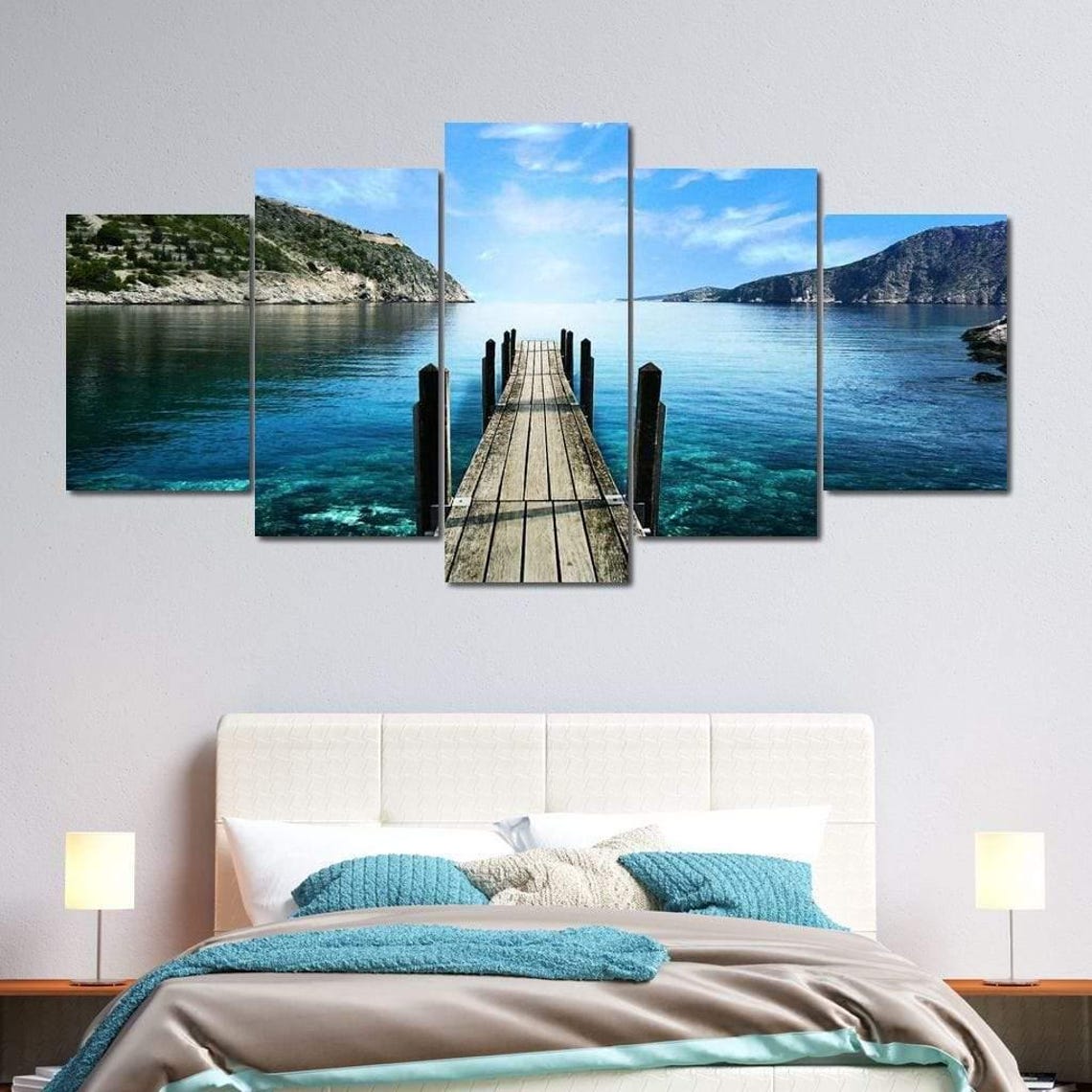 Day At The Lake Nature Art Print