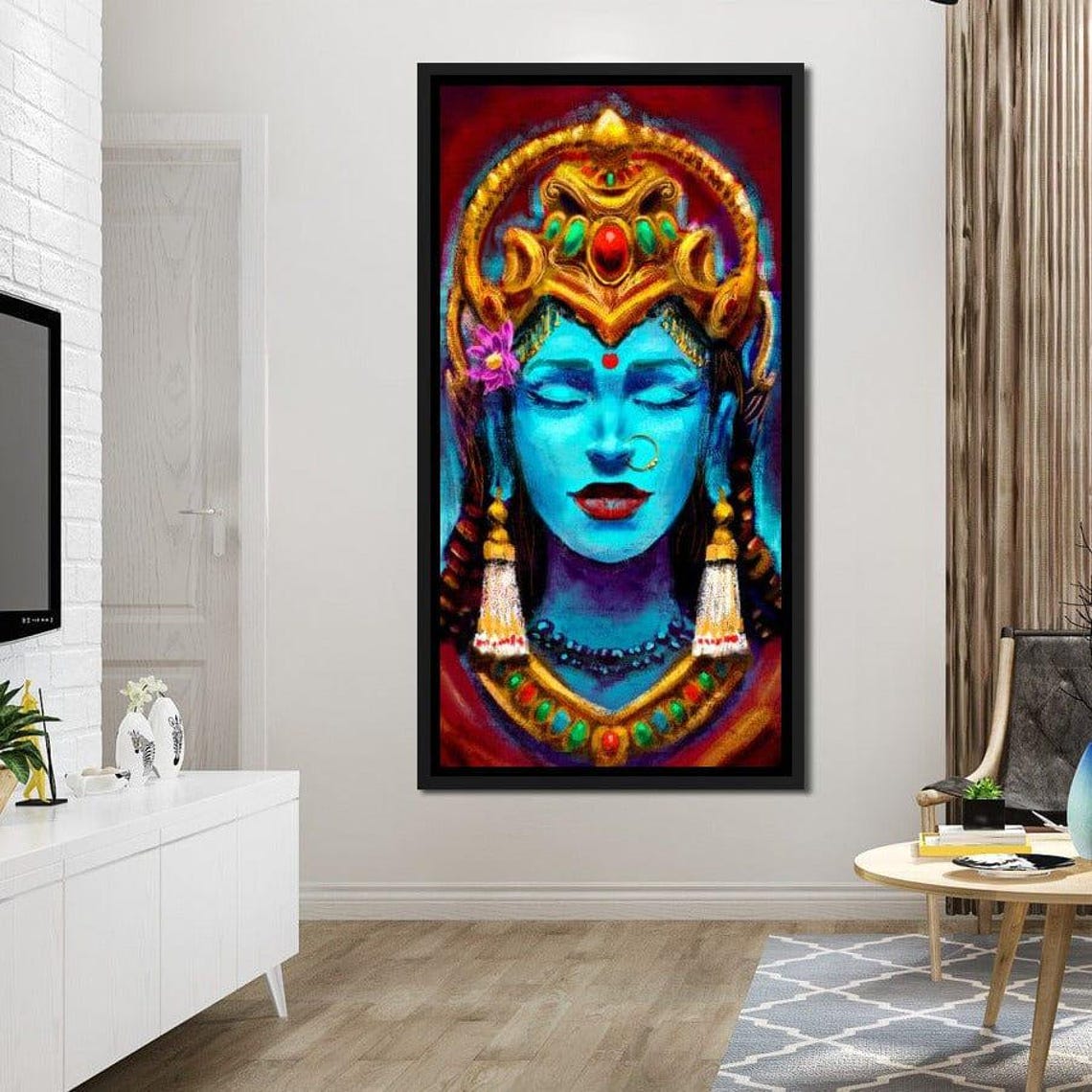 Hindu Goddess - Cultural Art Print