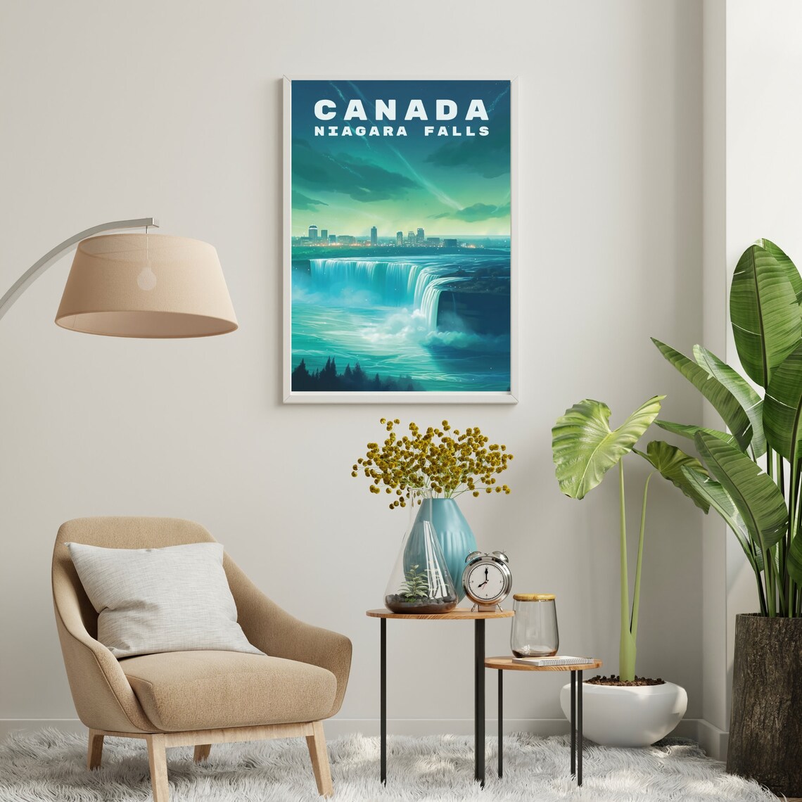 Niagara Falls Travel Poster, Canada Wall Art - Image 4