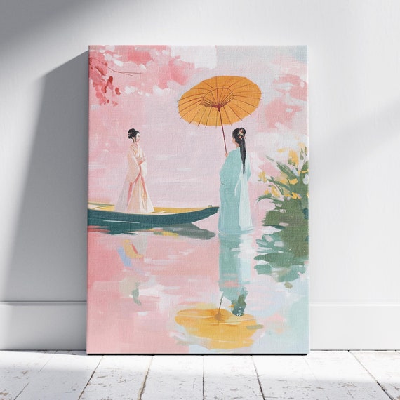 Chinoiserie Wall Art Aesthetic Room Decor Maximalist Wall Art Cottagecore Apartment Decor Wall Art Prints