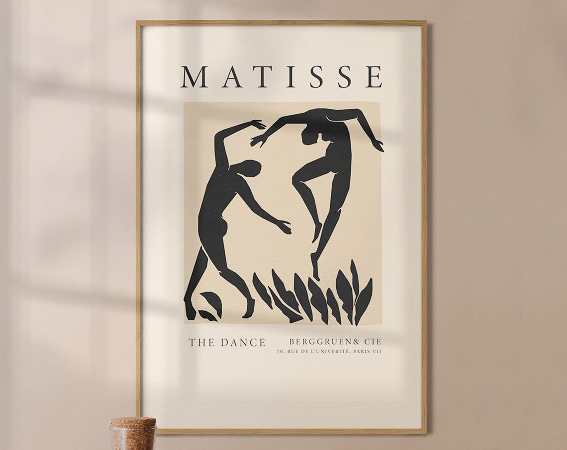 Matisse The Dance Exhibition Poster Modern Home Decor