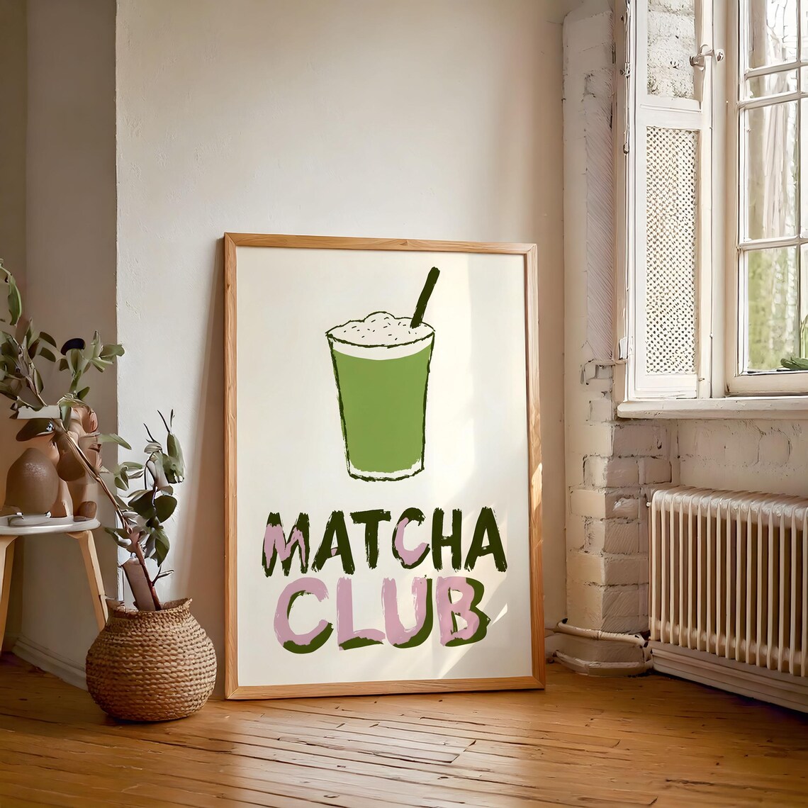 Matcha Club Kitchen Art, For Coffee Lovers - Image 2