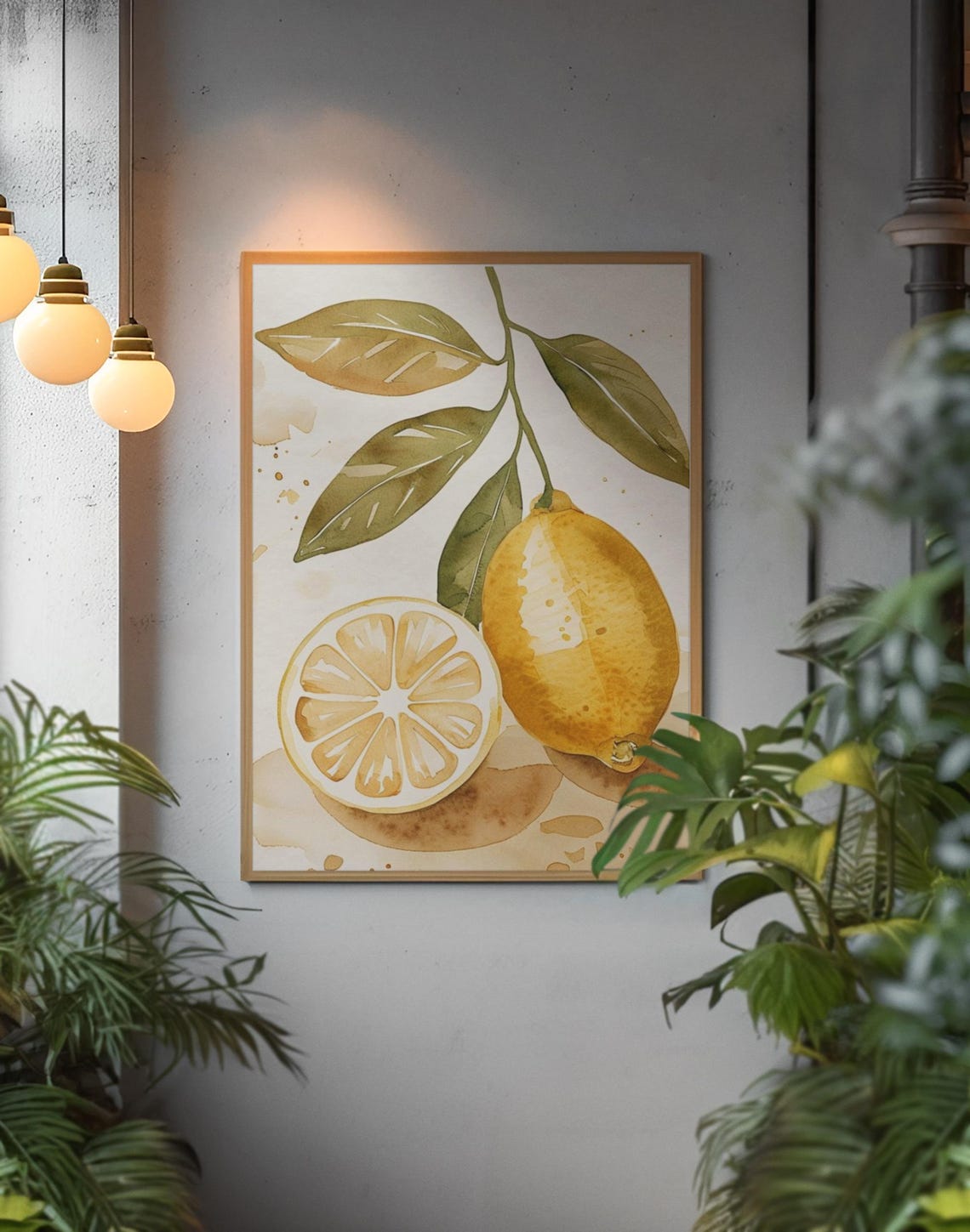 Vintage Lemon Poster, Rustic Home Decor - Image 4