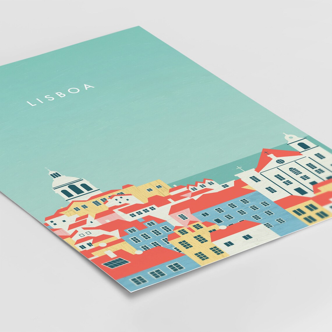 Lisbon Poster Print, Portugal Travel Poster - Image 2